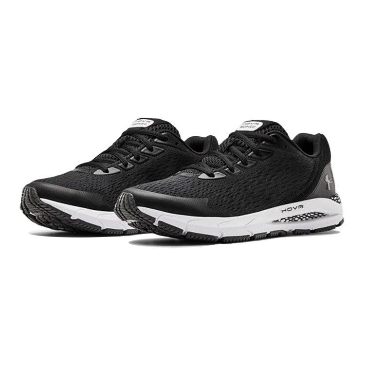 Under Armour Hovr Sonic 3 Lace Up Low Top Kids' Running Shoes Black White Teenagers 3022877-001