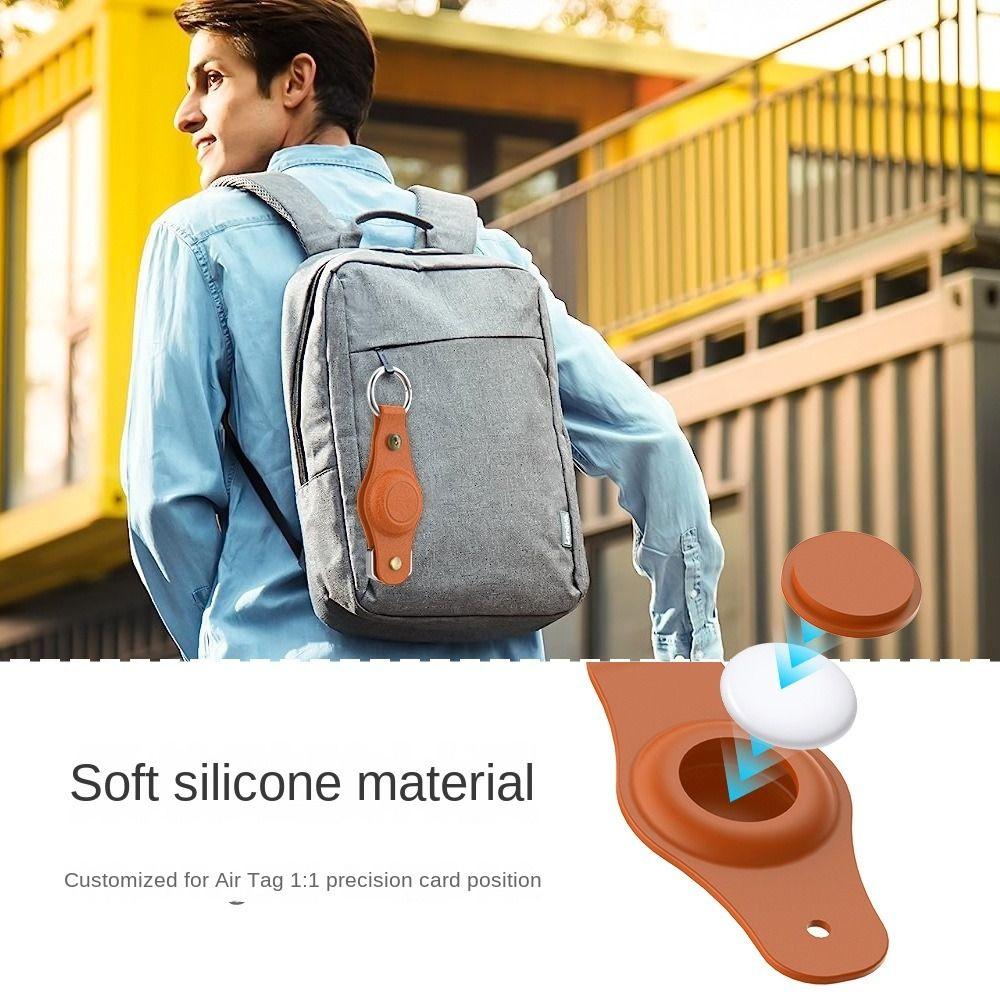 

Силиконовый GPS-трекер, протектор, брелок-брелок, держатель для Apple AirTag Home