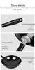 Supor Large Enamel Iron Stir-Fry Wok for High-Heat Cooking