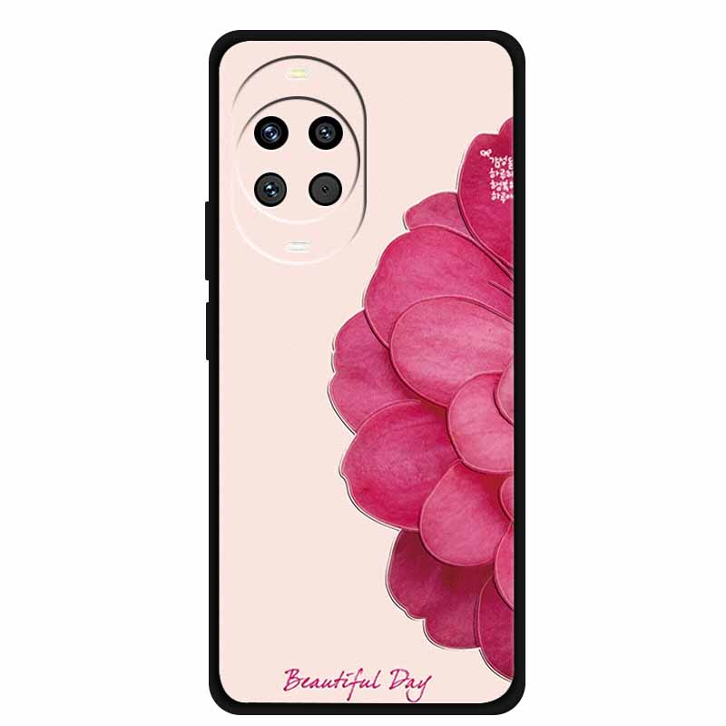 For Huawei Nova 14 Pro Phone Case 3D Relief Cover Flowers Emboss Back Cases Funda for  Nova14 Ultra 14Pro Casing Para Coque