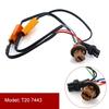 2PCS 50W  6 Ohm Canbus 1156 P21W PY21W 1157 T20 7440 7443 LED Decoder Wiring Canceller Lights Car Load Resistor Error Canceller