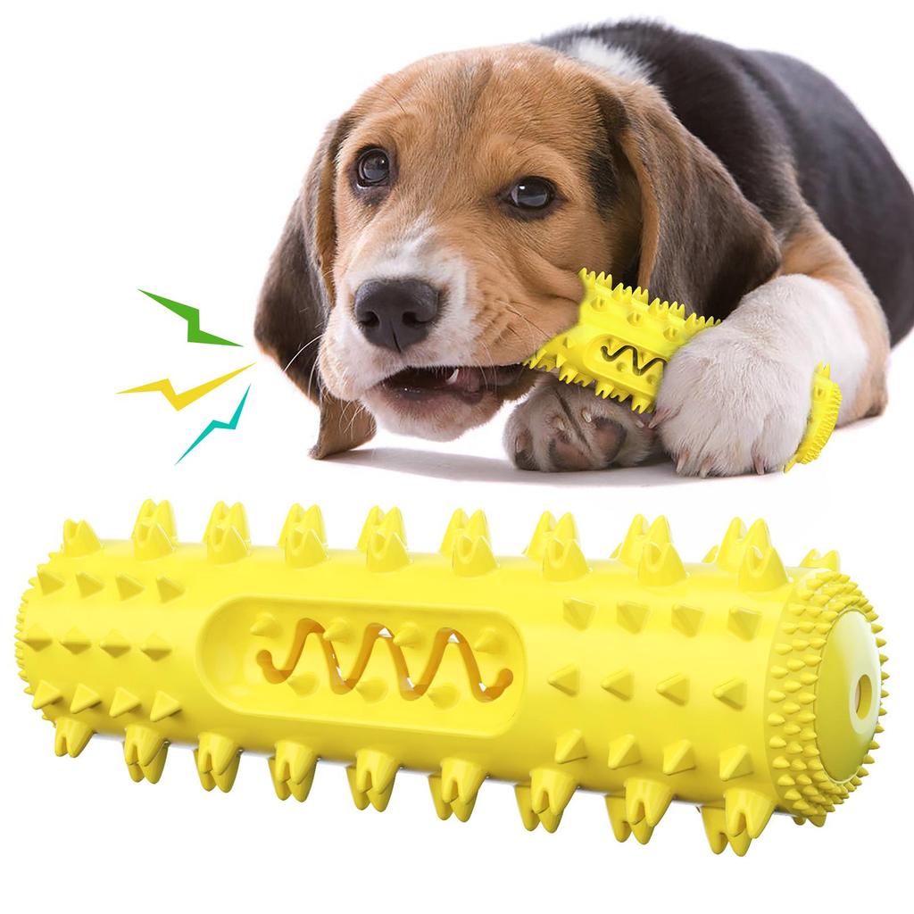 Squeaky Dog Chew Toy & Toothbrush Stick