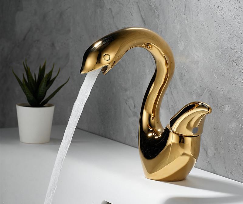 Chrome Basin Faucet Bathroom Sink Crane