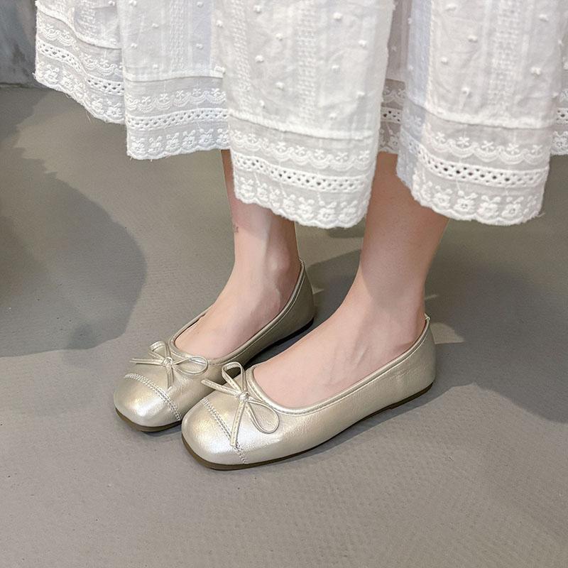 New Style Popular Women's Luxury Shoes Women Retro Suede Flats Split Hoof Toe Women's Boots Shoes Femme Mary Jeans Zapatos Mujer