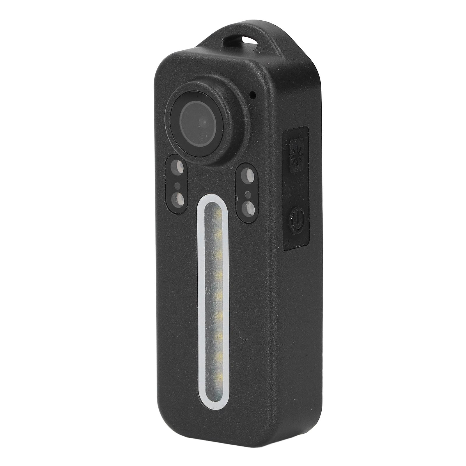 

Portable Video Recorder 1080P LED Fill Light Back Clip Night Vision for Law Enforcement Meeting
