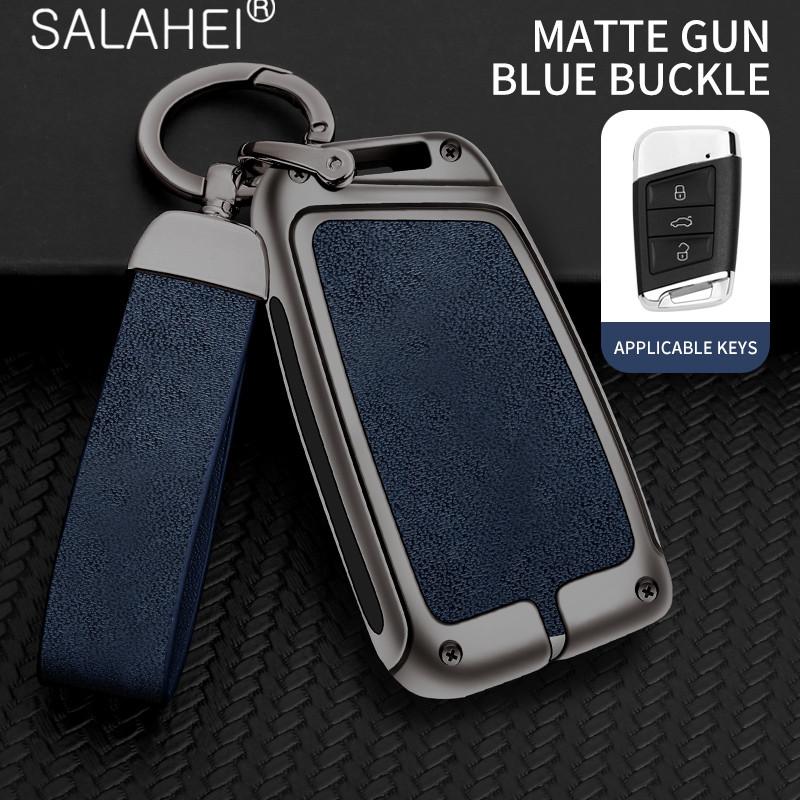 Zinc Alloy Car Key Cover Case Holder Shell Protection Fob For Volkswagen VW Magotan Passat B8 Keychain Auto Interior Accessories