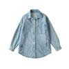 Spring new cotton retro old loose and thin denim jacket women