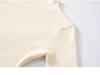 2025 Autumn/Winter Knit Dress: Slim-Fit Half-High Collar, Stylish Mid-Length Over-the-Knee Coat Dress.