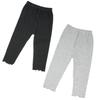 Mirachic Baby Leggings, Gerüscht, 2er-Set, Schwarz, 80cm, Mädchen, Muschelsaum, Dehnbar, Niedlich, Sportbekleidung, Baumwolle, Frühling/Sommer, TN-STLG-B-80