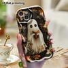 Phone Case: 2D Flat, Fits iPhone 12 Pro, 13, 14, 15, 16, 17, 18, Phone Protection, Decoration, Autumn Leaves and Plants, Halloween & Christmas Gifts