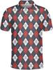 New Men's Summer POLO Shirt Men's Casual Short Sleeve Lapel T-Shirt D Printed Short Sleeve POLO