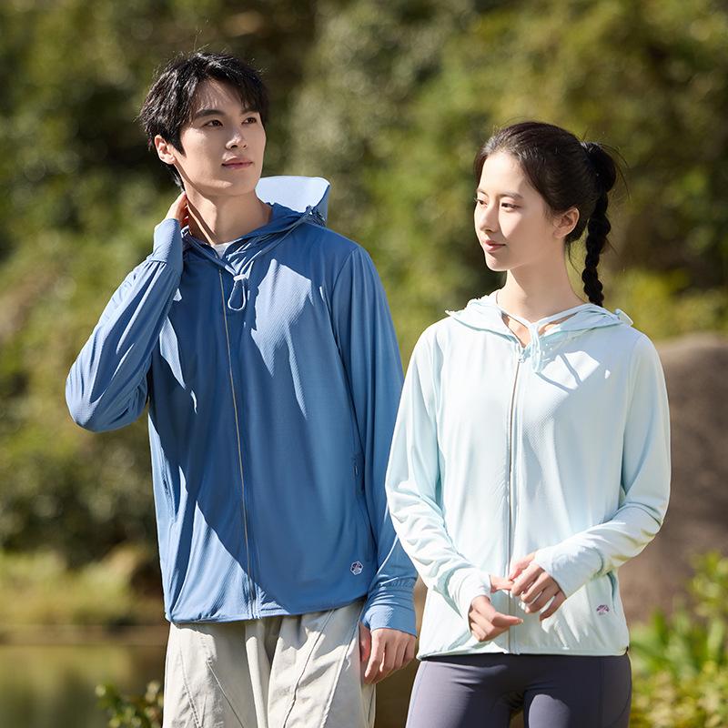 Men’s Summer UPF50+ Sun Protection Jacket Wide Brim Hood UV Protection Lightweight Breathable Outdoor Fishing Sun Hoodie