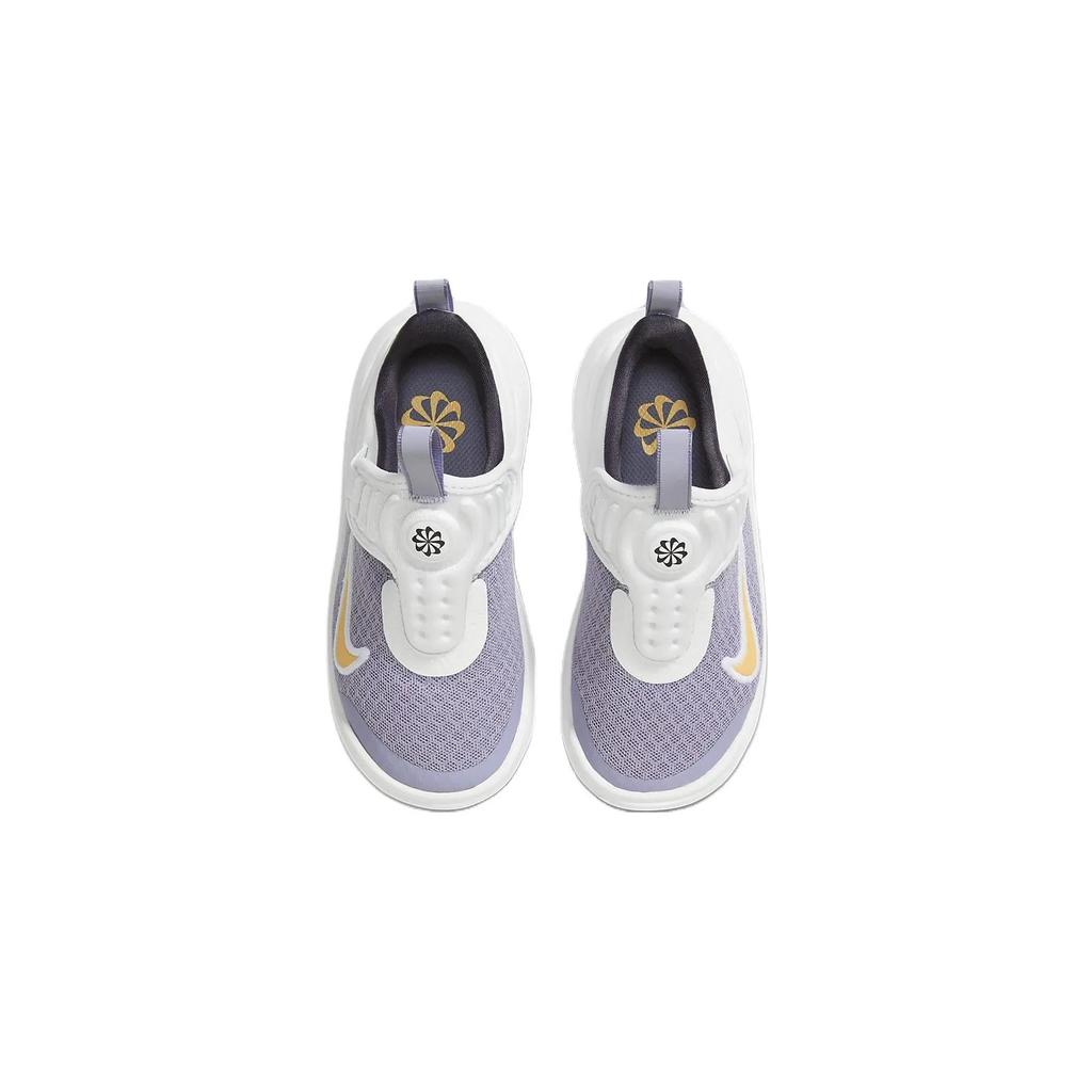 Nike E Series 1.0 PreSchool Slip Resistant Anti Kick Low top Kids' Running Shoes White Purple Kids' (Unisex) Kids' Casual Shoes DV4251 500