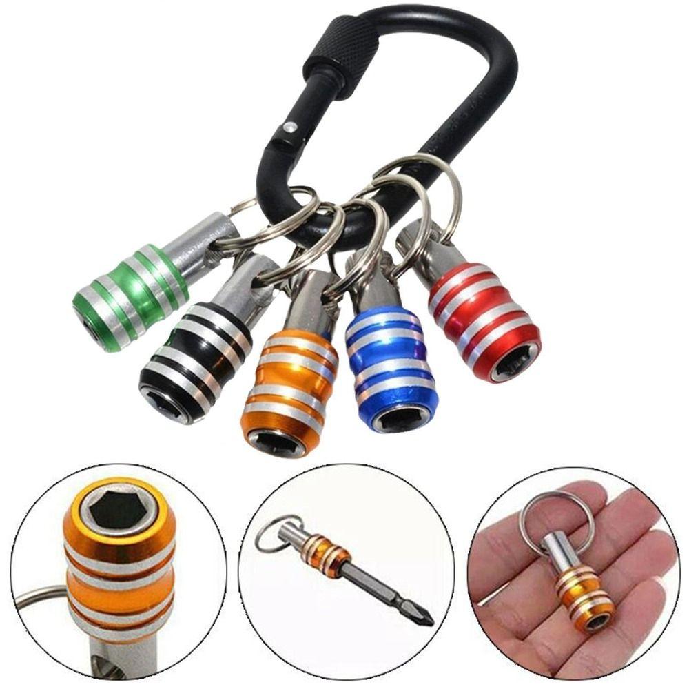 

Extension Bar Drill Hex Shank Screwdriver Bits Keychain Hand Tools Drill Bit Holder 1/4 batch head