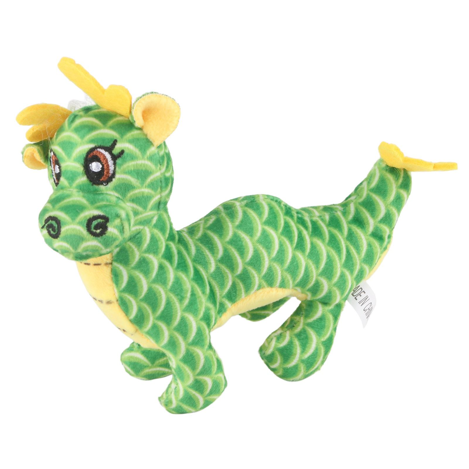 

Новогодний талисман дракона, имитация куклы дракона, плюшевая игрушка зодиакального дракона