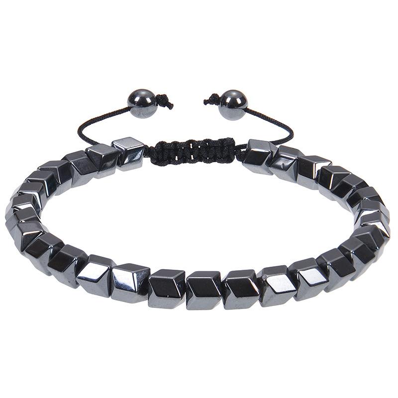 JYL TS Bracelet Couple  Beaded Cultivates Intimacy & Mutual Growth Black magnet-1