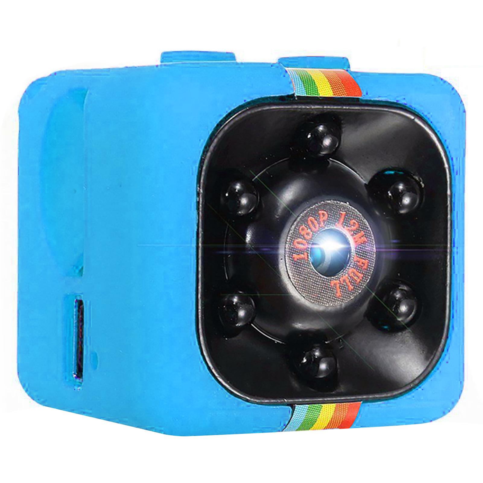 

Міні-камера 1080P Розумна екшн-камера Кольорова Високої чіткості Циклічний запис Нічне бачення Міні синій