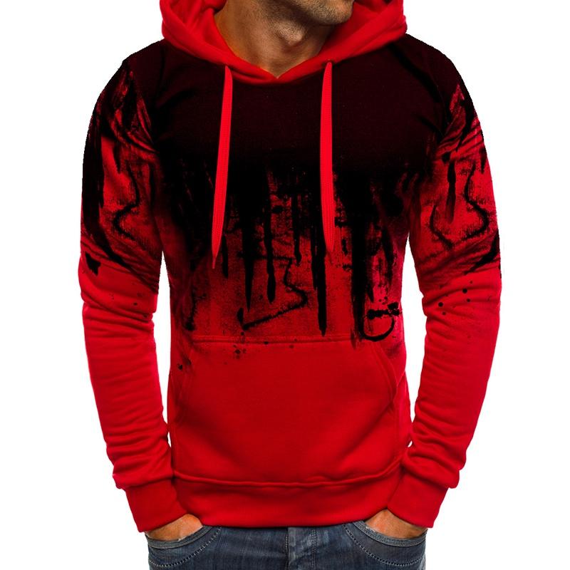 Mens Hoodies Winter Slim Fit Hooded Sweatshirt Outwear Sweater Warm Jacket Coat