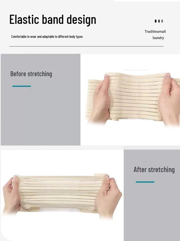 Pustende stomi midje- og magestøttebelte for alle årstider