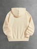 Trendy bear print casual hooded sweatshirt, with a slight stretchperfect as aChristmasgift forkids in thefall andwinterseasons.