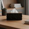 Minimalist Wooden Lid Tissue Box Elegant Desktop Paper Box Napkin Dispenser  Bedroom