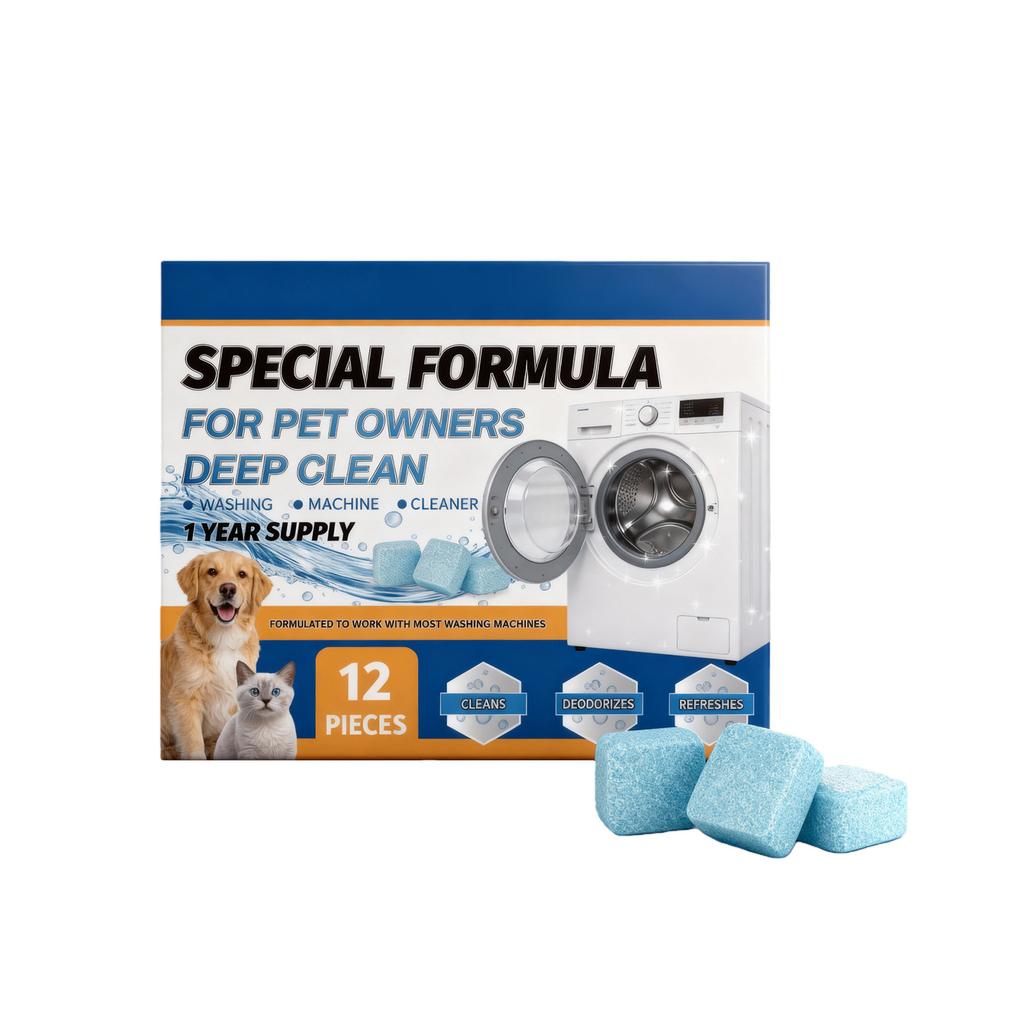 Spugnetta per Pulizia Lavatrice Specifica per Animali Domestici - Pulisce Odori, Macchie, Peli di Cane Spugnetta per Pulizia Domestica