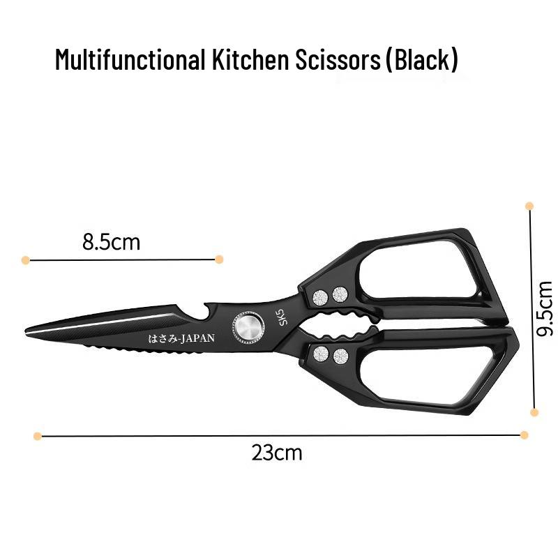 SK5 Stainless Steel Multifunctional Kitchen Scissors for Cutting Chicken Bones, Food, and Barbecue