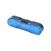 Bike Rear Light Waterproof 360 Degree Rotating Bicycle Warning LED Tail Lamp with 4 ModesBlue