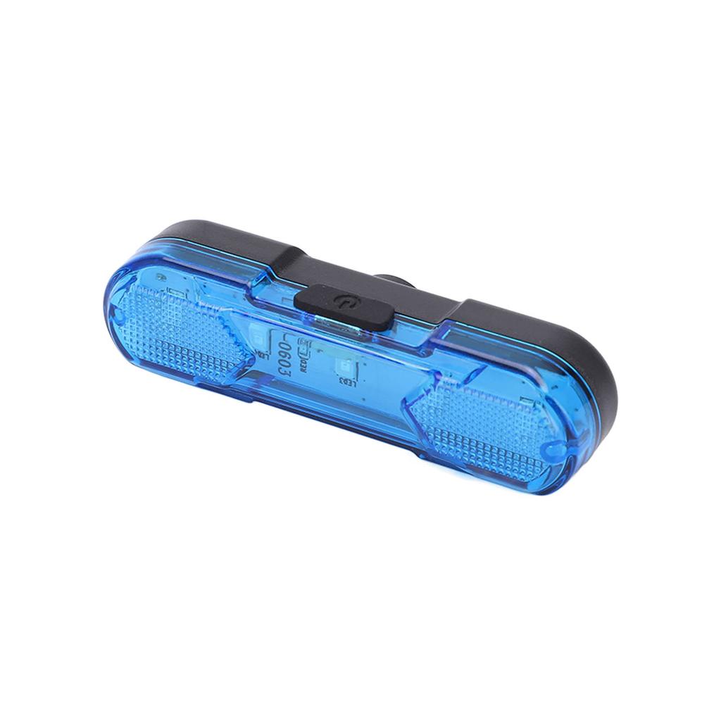 Bike Rear Light Waterproof 360 Degree Rotating Bicycle Warning LED Tail Lamp with 4 ModesBlue