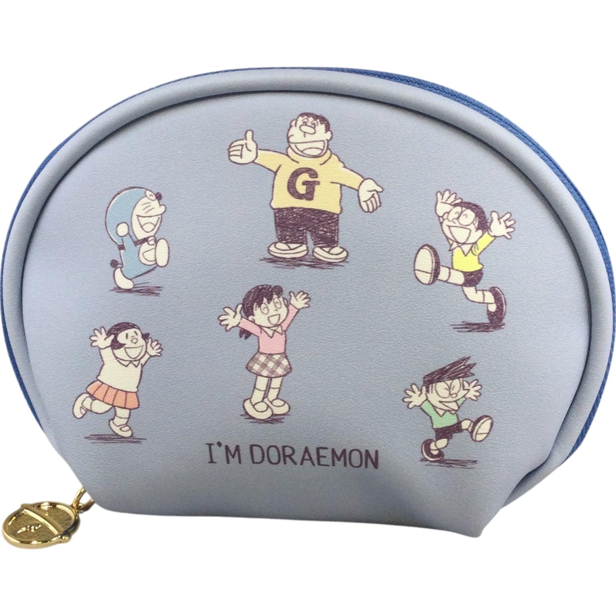 

Aldi Mini Shell Pouch I m Doraemon DRA25-57 Blue