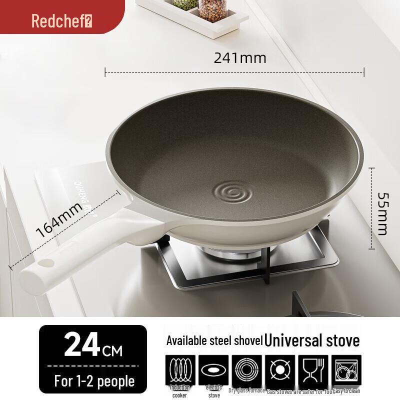 RedChef 24cm Ceramic Non-Stick Fry Pan