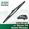 Rear Windshield Wipers Blades,Premium All-Season Wiper Blades Replacement For Citroen C4 Grand Picasso 2006-2013
