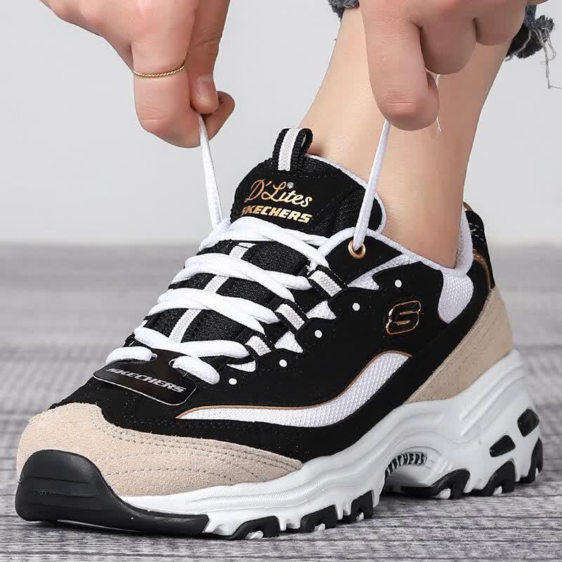 Skechers Women's Panda Style Casual Sneakers 66666228-BKGD