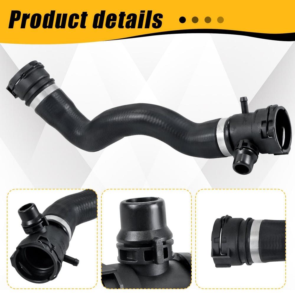 Upper Radiator Coolant Hose 17127619684 For BMW F10 528i 2.0L L4 2012-2016