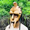 Hełm gladiatora King Maximus Decimus meridiany Miedziane wykończenie hełmy pancerza z wewnętrzną wyściółką Średniowieczna zbroja rycerska Cosplay hełm prezent