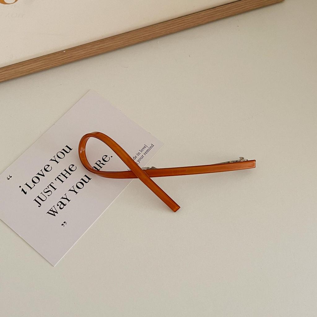 Vintage Cross Spring Bow Hair Clip for Women