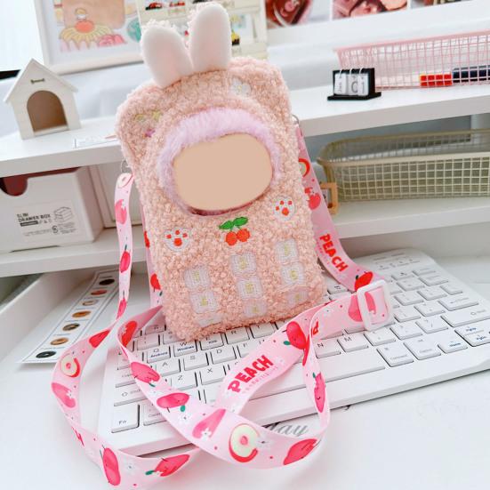 Doll Display Bag Crossbody Shoulder Bag Anti-Scratch Creative Doll Carrying Bag Protective Layer Doll Organizer