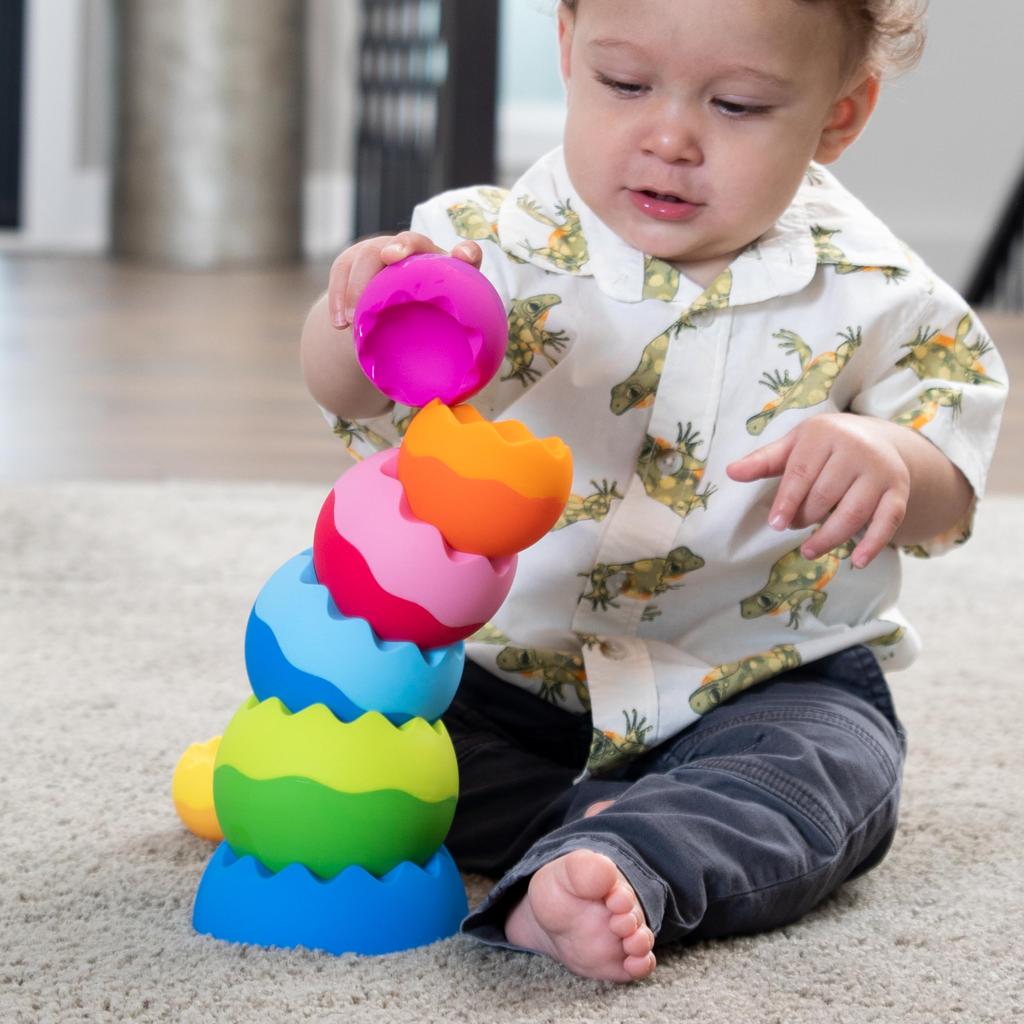 Fat Brain Toys Balance Blocks for Babies (6 Months) Tobles Neo FA070-1 (Authentic)