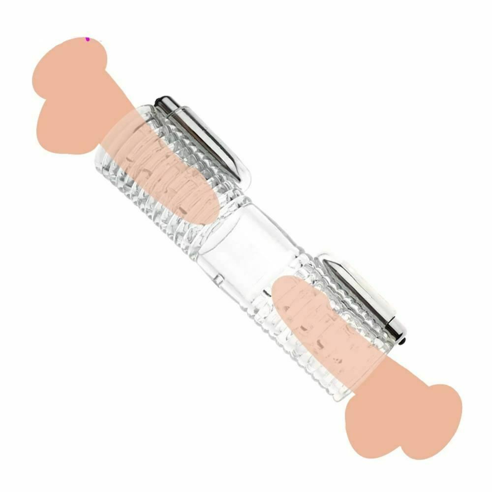 Double Ended Massager Stroker Masturbation Gay Cup Men Masturbators