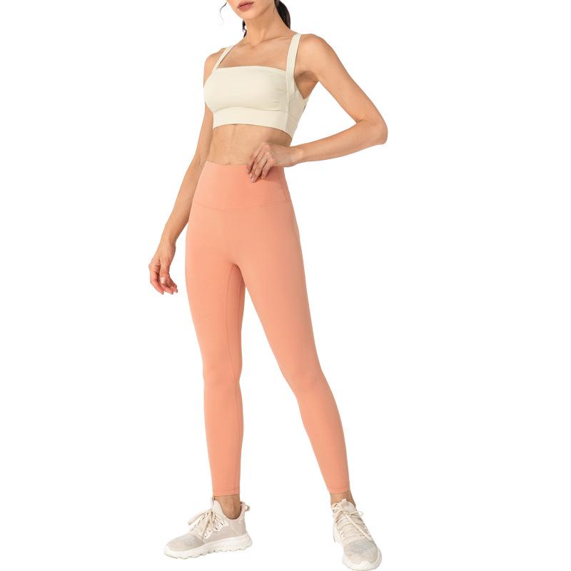 Evropská a americká sexy sportovní podprsenka s odhalenými zády pro ženy: Nárazuvzdorná jóga vesta ve stylu, plus size, letní fitness