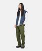 Geulamichi Loose Tapered Ridge Pants Olive