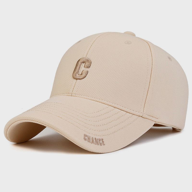 Small C Embroidery Trendy Hat Men'S And Women'S Same Embroidery Letter Baseball Cap Sun Hat Men'S Peaked Cap