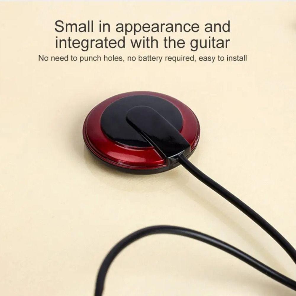 Instrument Sound Microphone Pickup Audio Jack Guitar Pickup Device  Guitar Accessories