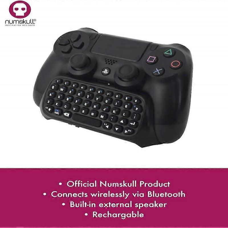 Sony PlayStation 4 Bluetooth Wireless Mini Keyboard for PS4 DualShock 4 Controller