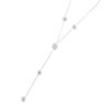 Stylish Meteors Inspired Long Necklace Sophisticated Long Necklace With Meteors And Crosses Details Neck Chain Accessory