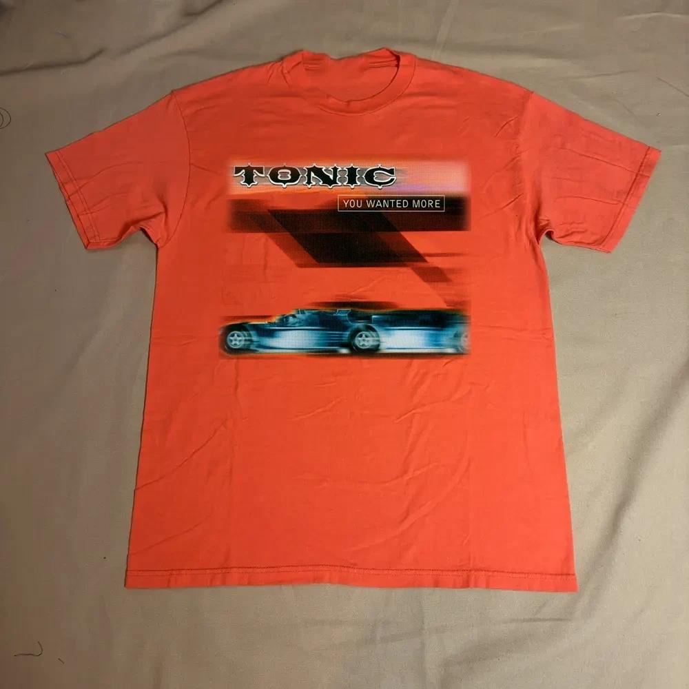 Men's and Women's T-shirts Tonic Band You Wanted More Album Heavy Cotton Orange S-5XL