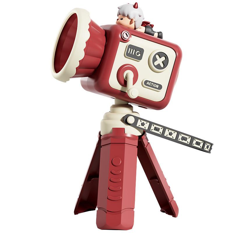 Creative Retro Camera Handheld Fan With Usb Charging For Kids And Students