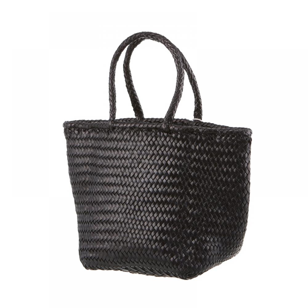 Dragon Diffusion 8813 Black Grace Basket Small Tote Bag