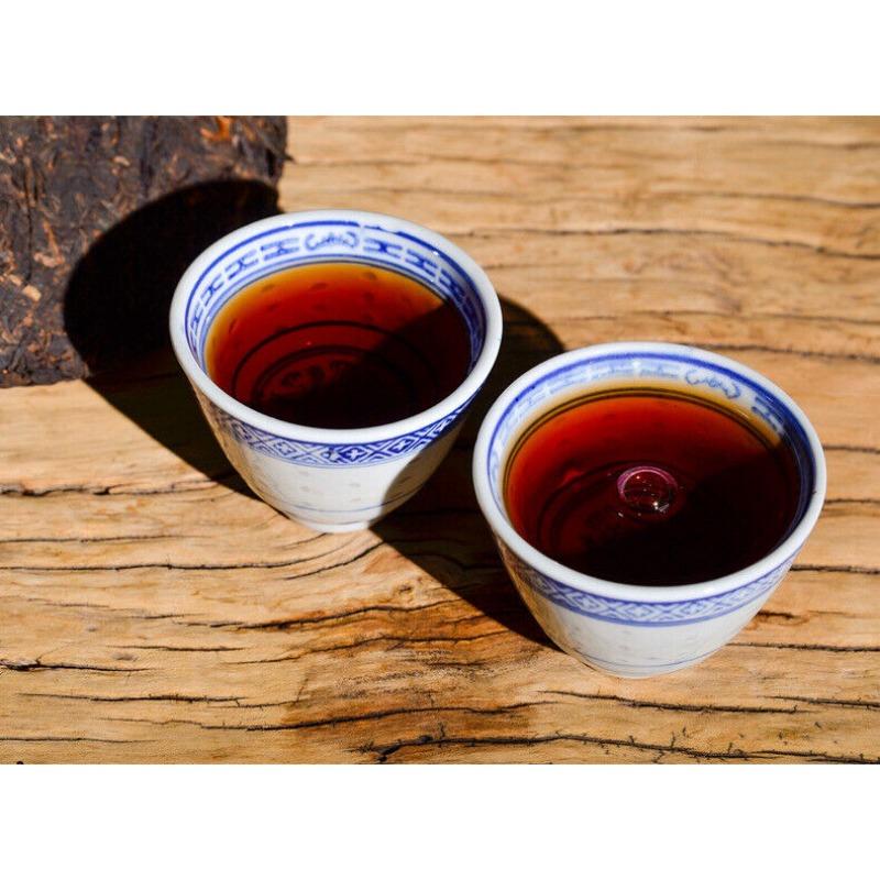 Tè Pu Erh Maturo Tè Pu-erh Maturo Tè Albero Grande Montagna Marrone 357g