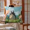 Classic T-Totoro Cartoon Cute pillow cover sofa cushion cover home room decoration children gift